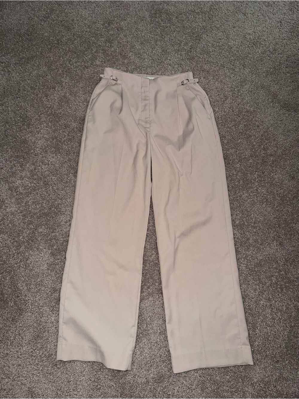 Women’s Abercrombie & Fitch Sloan Tailored Hardware Wide Leg Pant
